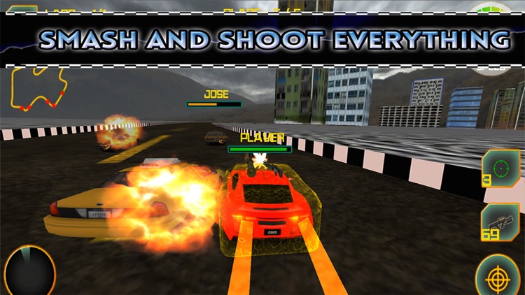 Awesome Taxi Drift Cars Target Shooting Street Racer