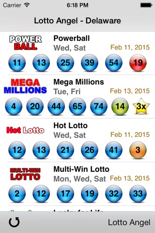 Lotto Angel - Delaware screenshot 2