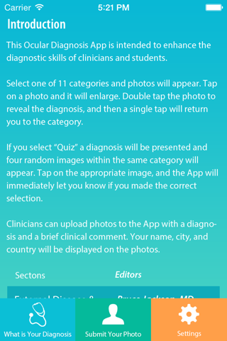 Ocular Diagnosis iPhone Edition screenshot 2