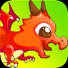 Flappy Flying Dragon : Train and Free the cute beast from fire