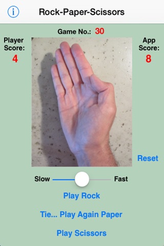 The Rock Paper Scissors App screenshot 2