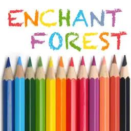 Enchanted Forest Coloring Book app icon