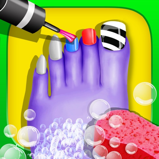 Monster Foot Party - girls games iOS App