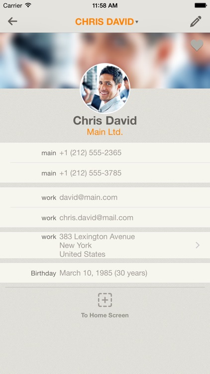 Contaqs - the Contact Manager