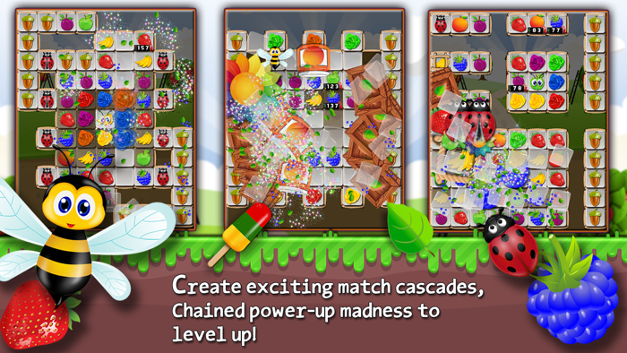 Fruit Drops 3 - Match three puzzle