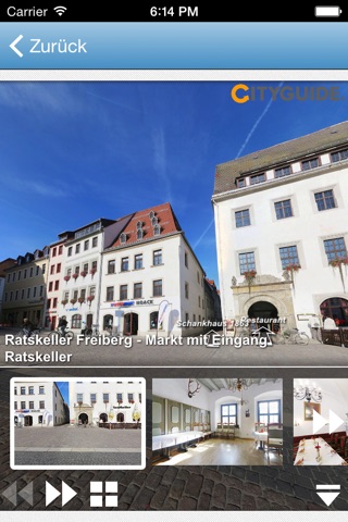 Freiberg App screenshot 2
