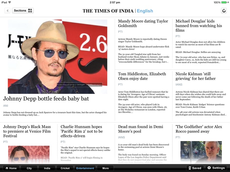 The Times of India for iPad screenshot-3