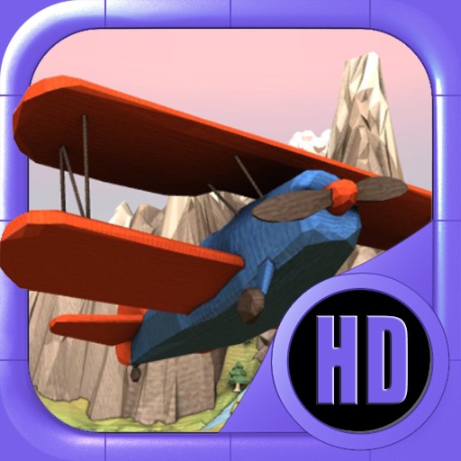 Bi-Plane 3D Icon