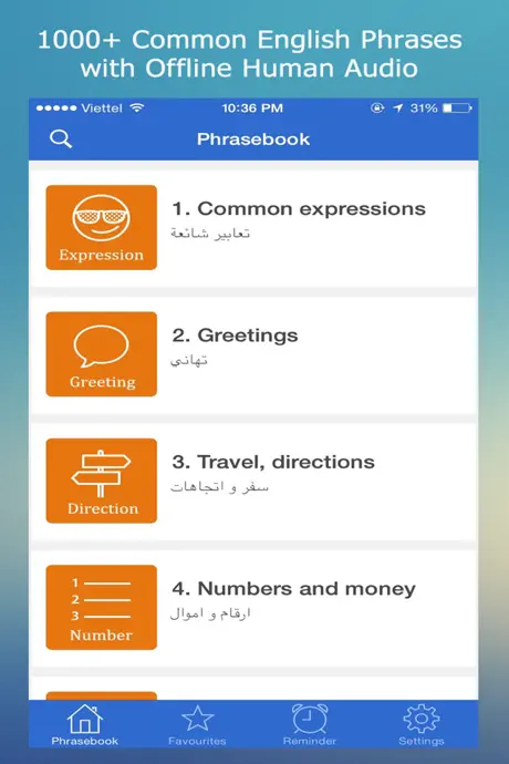 Phrasebook: Learn to Speak English