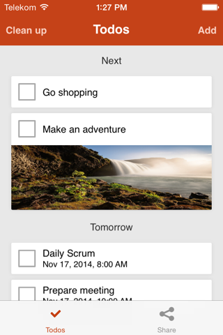 Todo Widget - Tasks, Reminders and Lists with Photos screenshot 2