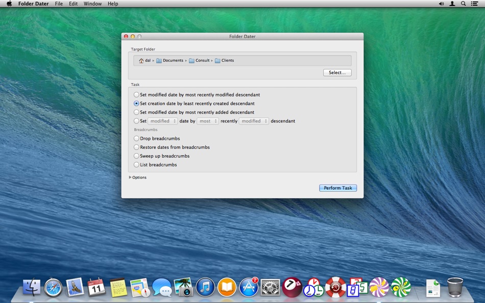 #1. Folder Dater (macOS) 由: Dalamser