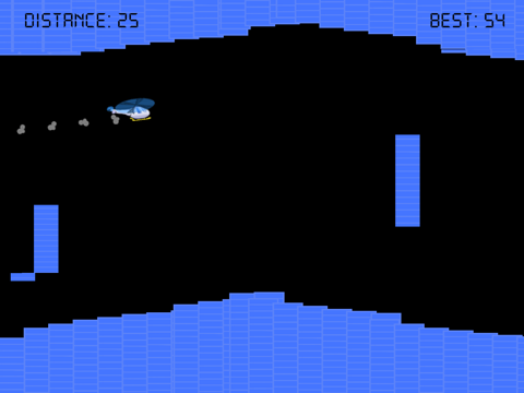 Screenshot #6 pour Retro Helicopter Game