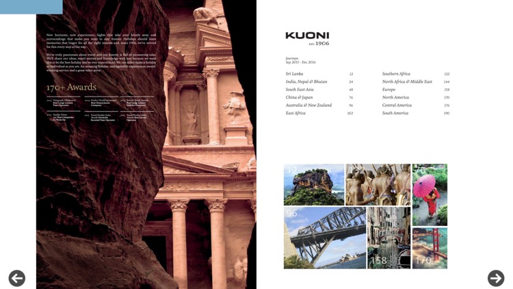 Kuoni Travel Brochures