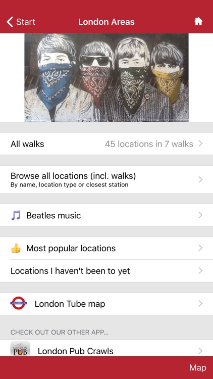 London Walks - the Beatles edition