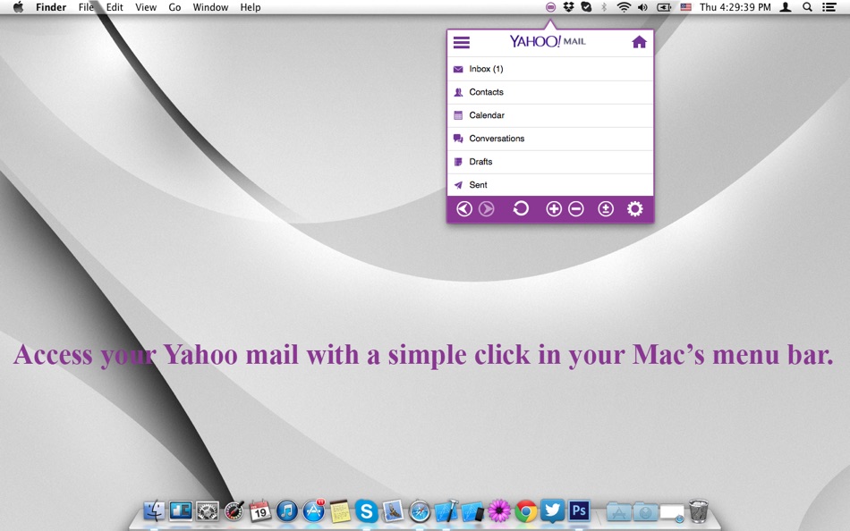 #1. YMailTab (macOS) 由: Tamas Iuliu