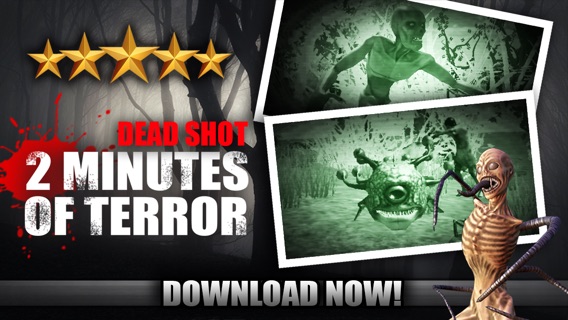 DEAD SHOT - 2 Minutes of Terror With Predator Walking Beast, The Slender Man, Zombie & Chupacabra Survival Horrorのおすすめ画像5