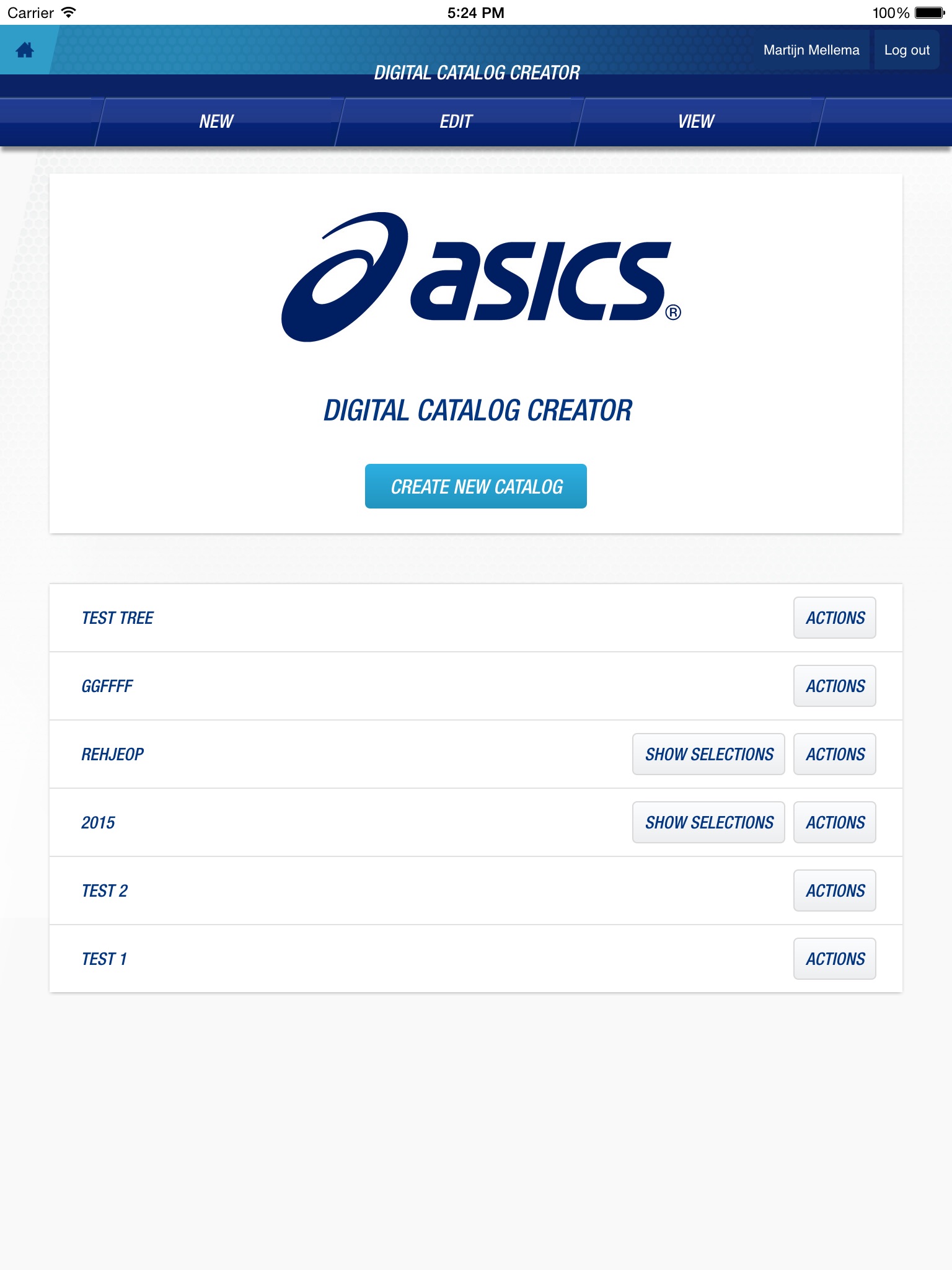 ASICS DCC screenshot 3
