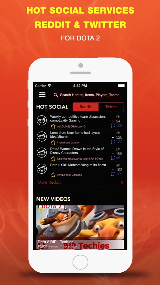 #3. D2 in One - portal for Dota 2 (iOS) Podle: Prutskyi Mark Serhiiovych, FOP