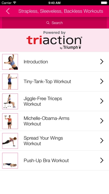 Women’s Health 15 min Workouts