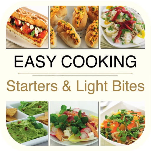 Easy Cooking - Starters & Light Bites Recipes for iPad icon