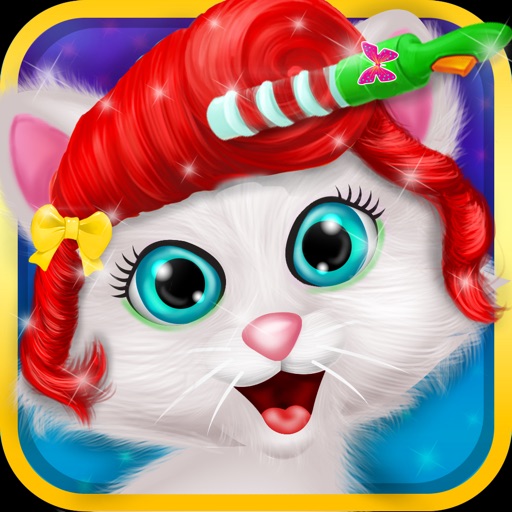 Pets Furry Hair Salon – Animal makeover and dress up games for kids