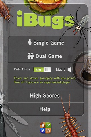 iBugs Invasion — バグキック - 昆虫ゲームを子供のための：カエル、蟻、蜘蛛、ムカデ＆蝶をのおすすめ画像3