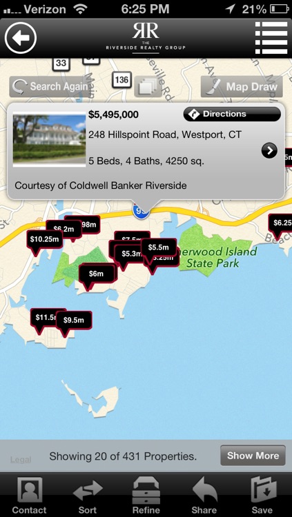 Fairfield County CT Real Estate App