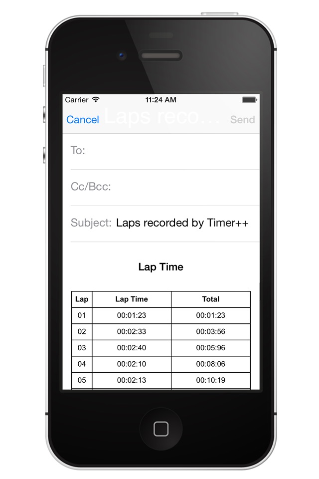 Stopwatch + Timer For Training, Practise, Exercises, Games, Activity or Wherever Else You Need screenshot 3