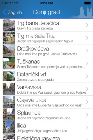 VoiceGuide Zagreb HR screenshot 2