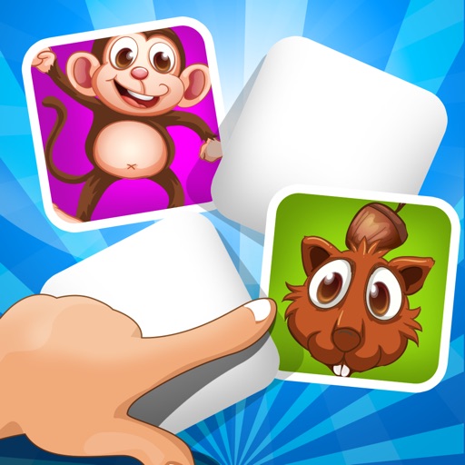 A Matching Game for Children: Learning with animals of the jungle iOS App