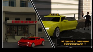 Taxi Car Simulator 3D - Drive Most Wild & Sports Cab in Town screenshot #4 for iPhone