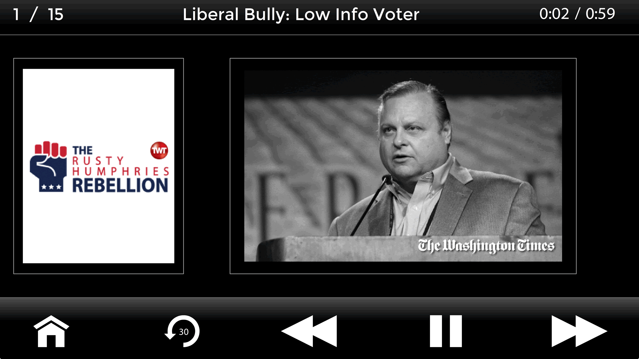Washington Times Radio screenshot 4