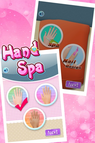 Princess Nail Salon - girls games screenshot 2