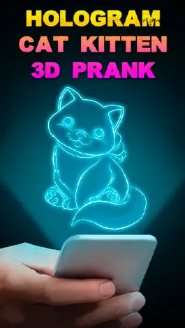Game screenshot Hologram Cat Kitten 3D Prank hack