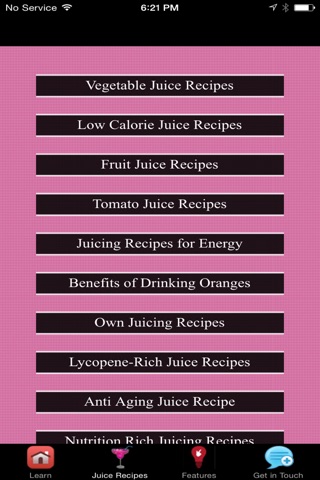 Healthy Juicing Recipes - Benefits screenshot 3