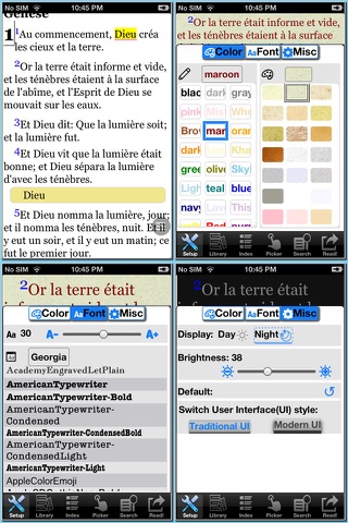 Sainte Bible(French bible collection) screenshot 3