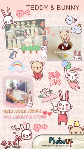RibbonCamera  by PhotoUp - Cute Stamps Frame Filter photo decoration appのおすすめ画像2