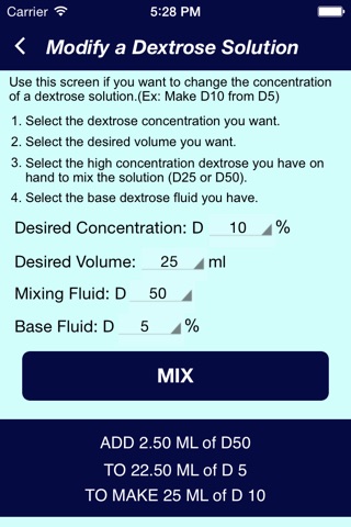 Dextrose Solutions screenshot 4