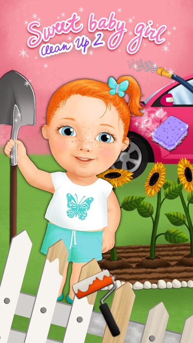 Screenshot #1 pour Sweet Baby Girl Clean Up 2 - My House, Garden and Garage (No Ads)