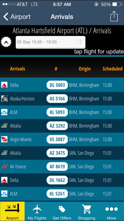 Atlanta Airport (ATL) Flight Tracker ATL Radar