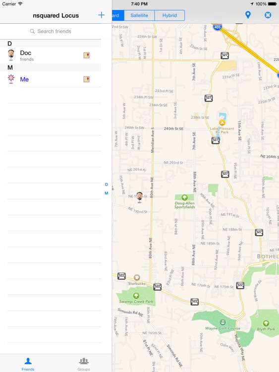 Locus for iPad