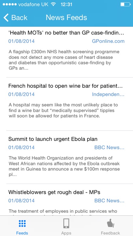Medical news screenshot-3