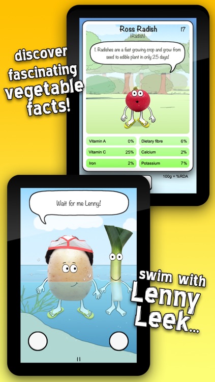 Peter Potato Lite - free vegetable mini games for kids