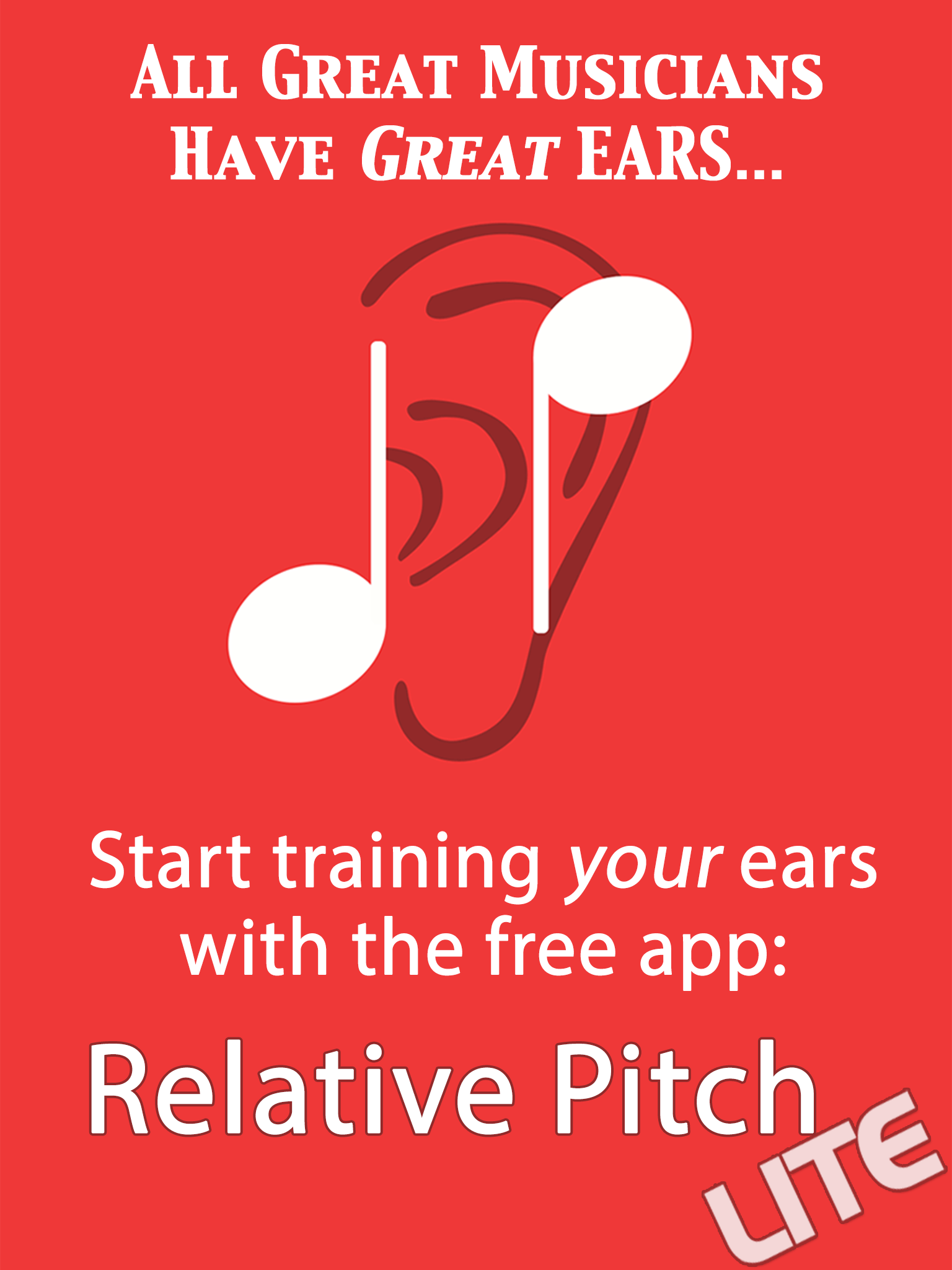 Relative Pitch Free Interval Ear Training - intervals trainer tool to learn to play music by ear and compose amazing songs