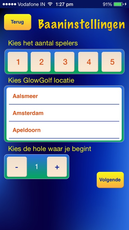GlowGolf® Score