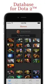 database for dota 2™ iphone screenshot 1