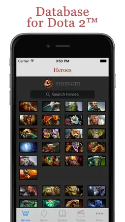 Database for Dota 2™ screenshot 1