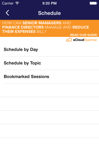 Access Customer Conferences screenshot 3