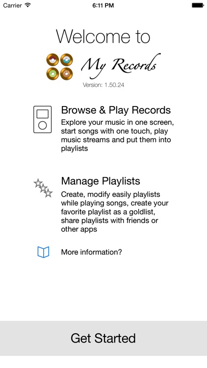 My Records Gold - Music Player & Playlist Manager