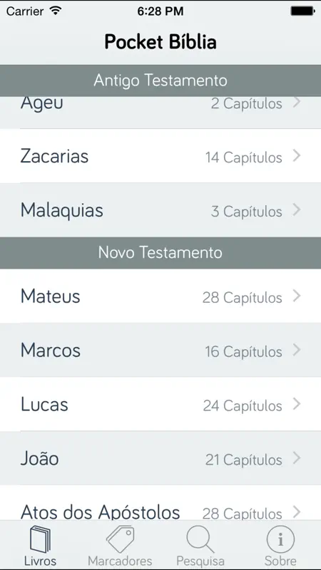 Pocket Biblia - Bíblia Católica screenshot 1 of 5
